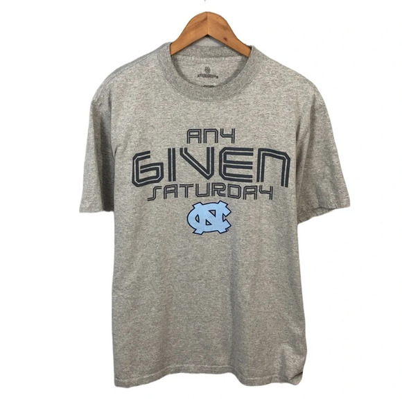 TS61 Mens ESPN U UNC Chapel Hill Tarheels Any Given Saturday Team T Shirt L - Picture 1 of 4